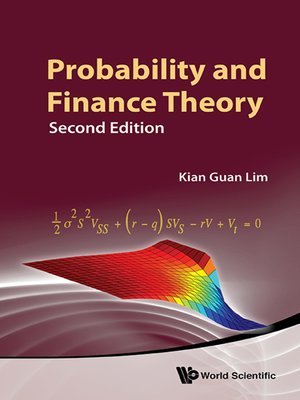 cover image of Probability and Finance Theory ()